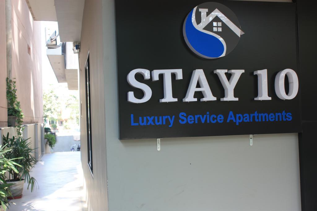 Stay10 Luxury Service Apartment Indore Buitenkant foto